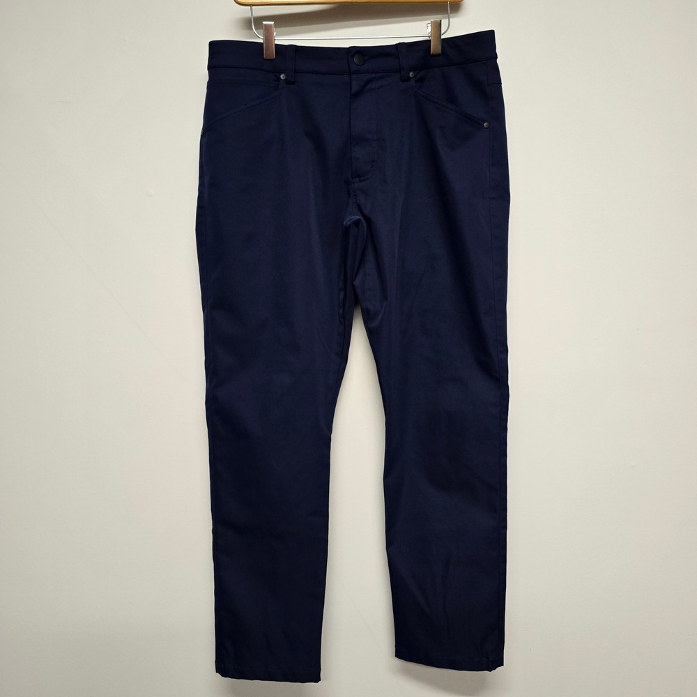 Myles Apparel Tour Pants Mens Large Blue Polyester Technical Trousers Gorpcore